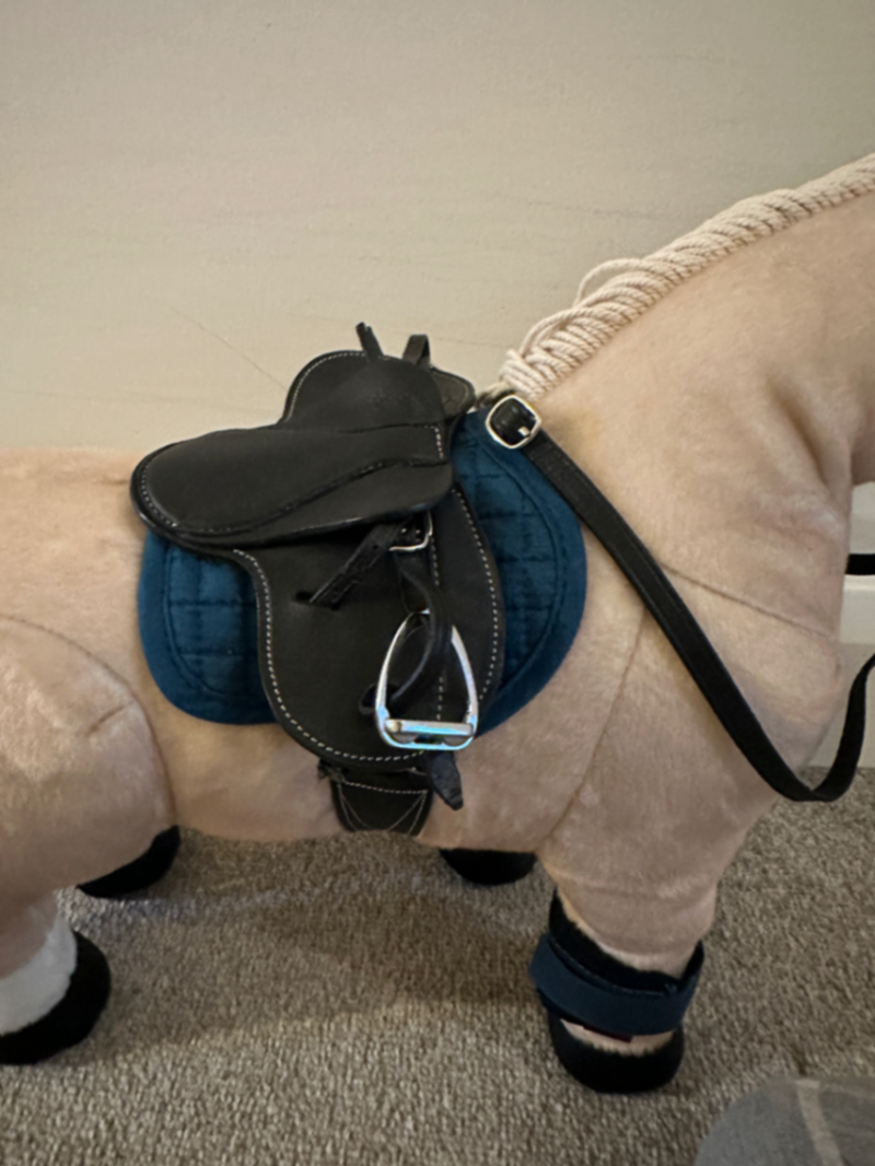 LeMieux Toy pony marine Saddle Pad Fly Hood boots and head collar  Set