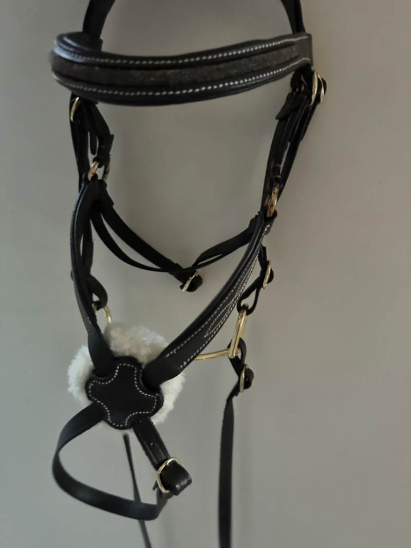 LeMieux Brown Hobby Horse Grackle Bridle