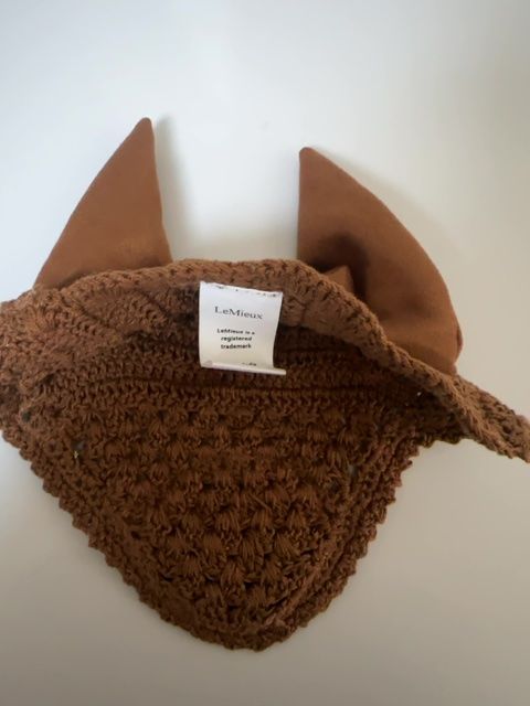 LeMieux Fly Hood in Brown