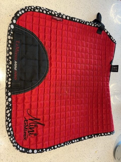 Chilli red mini Lemieux dressage XS 