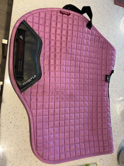 LeMieux Pink Quilted Horse Saddle Pad