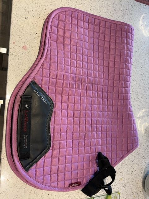 LeMieux Pink Quilted Horse Saddle Pad