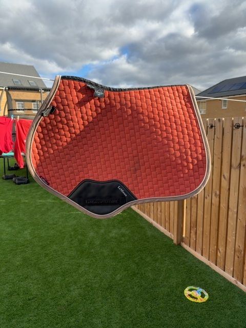 LeMieux Ember Suede Close Contact Horse Riding Saddle Pad