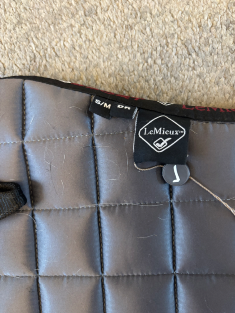 LeMieux Twilight Grey Loire Classic Dressage Saddle Pad