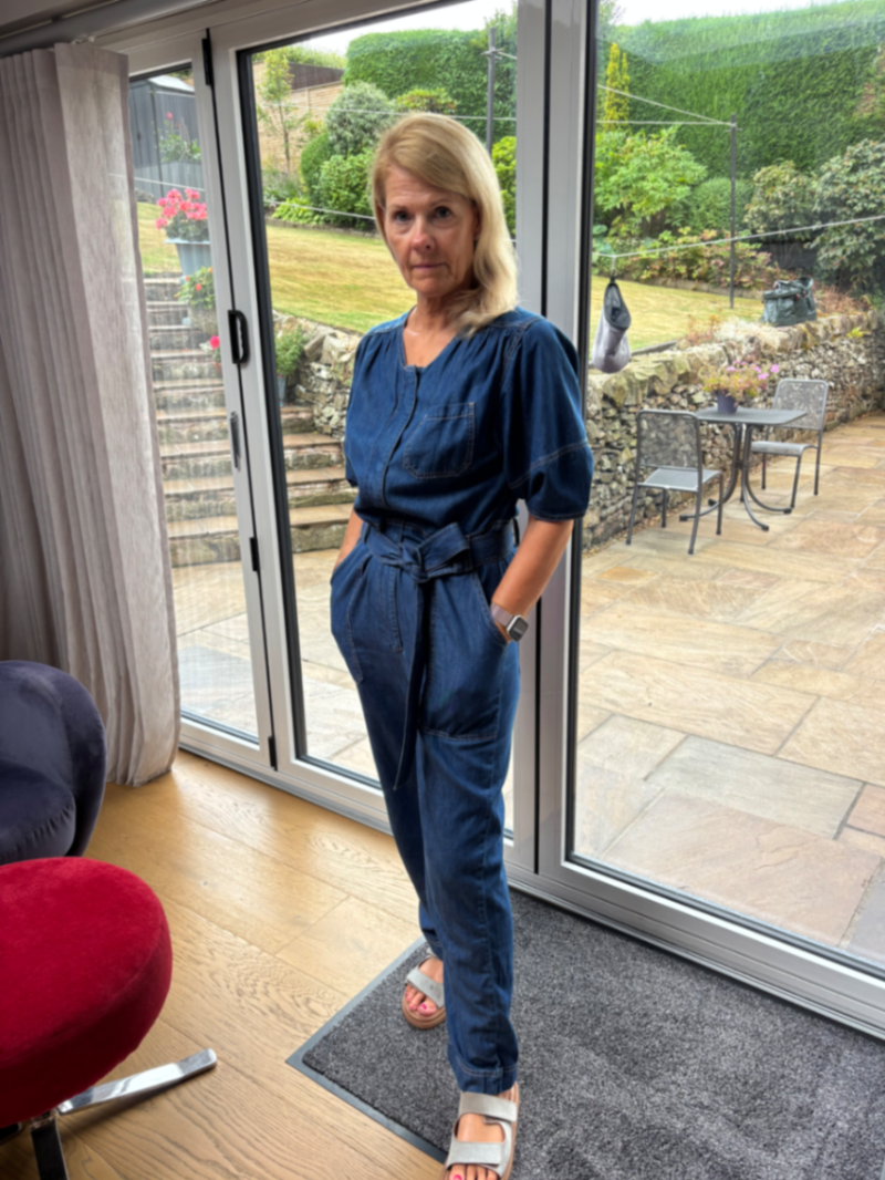 Blue Jumpsuit 
