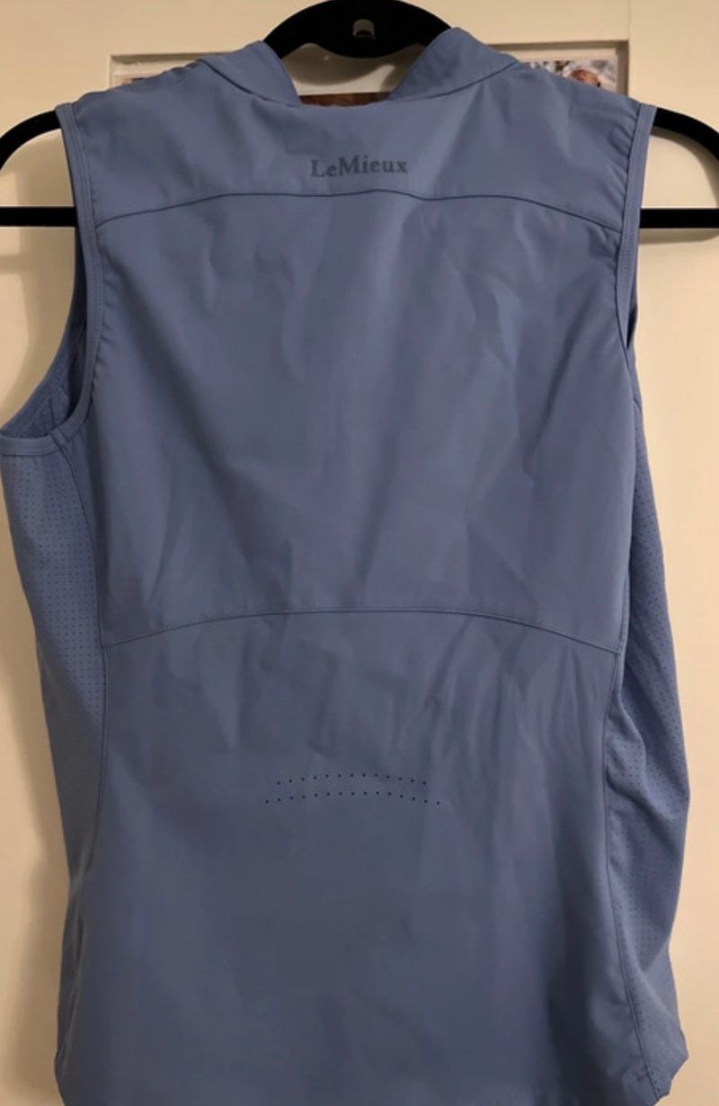 LeMieux Powder Blue Airflow Sleeveless Horse Riding Base Layer