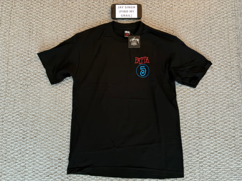 Patta x Stussy 5th Anniversary T-Shirt.