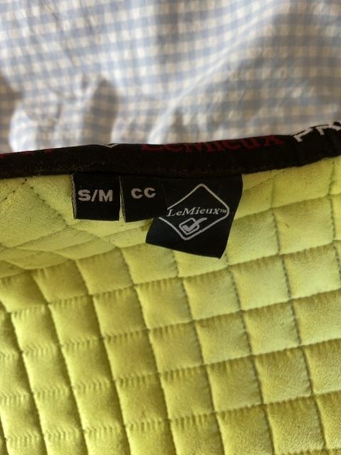 LeMieux Kiwi Suede Close Contact Saddle Pad