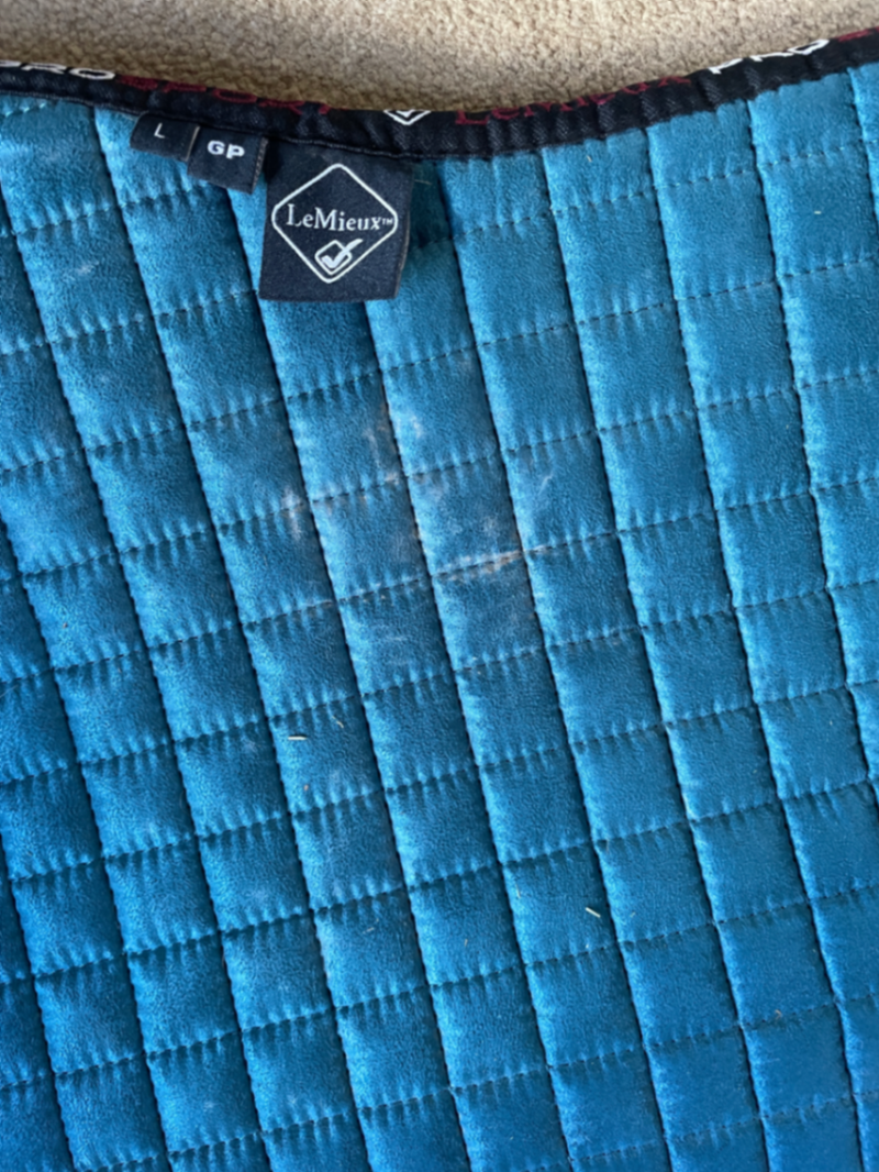 LeMieux Marine Suede GP Saddle Pad