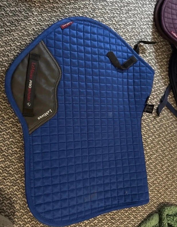 LeMieux Blue Quilted Saddle Pad