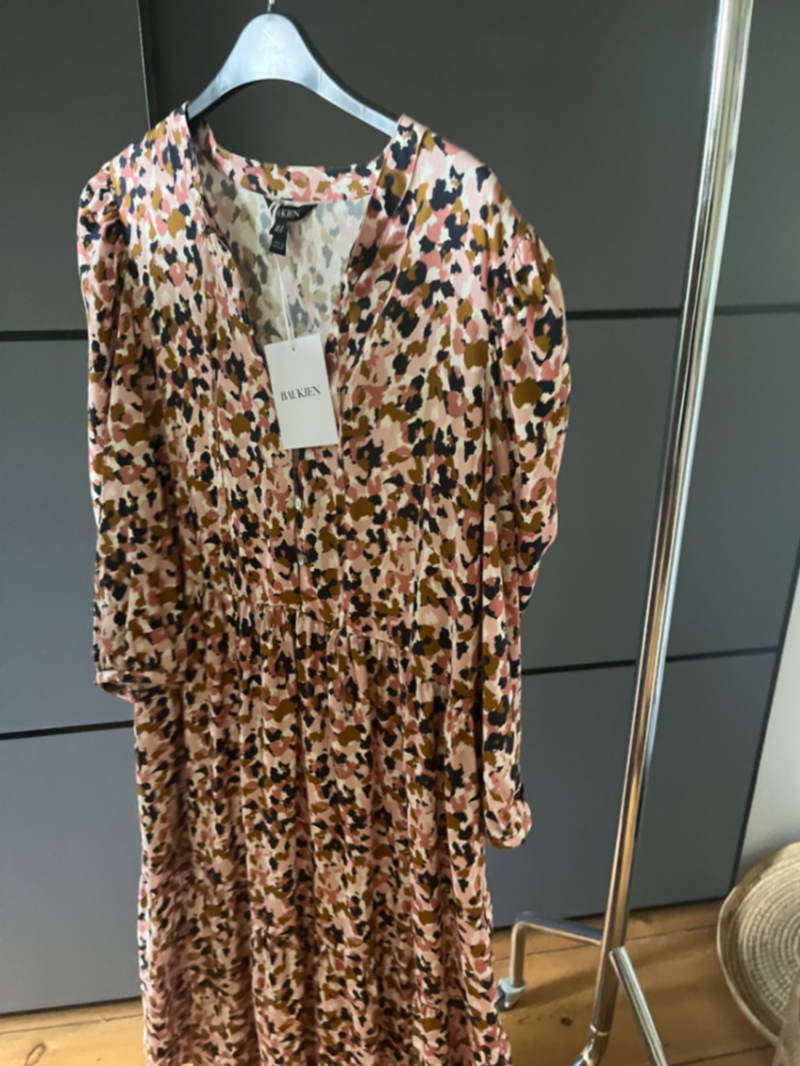 Ares Tencel Dress Rose Confetti Print