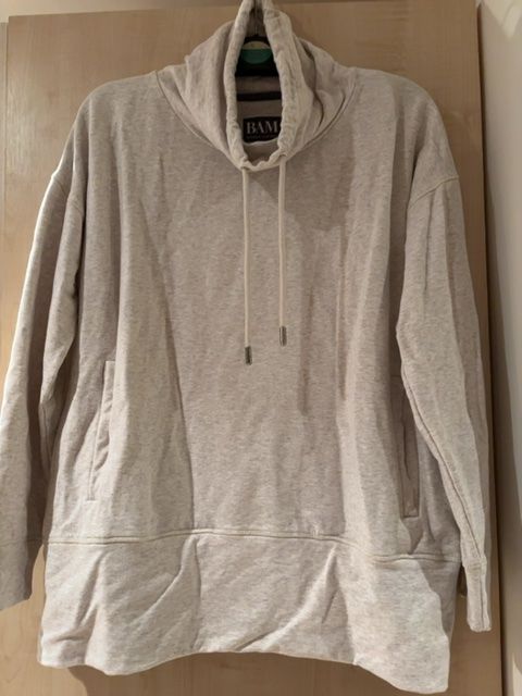 Sudadera Oversized Bamboo Throw talla Medium Avena