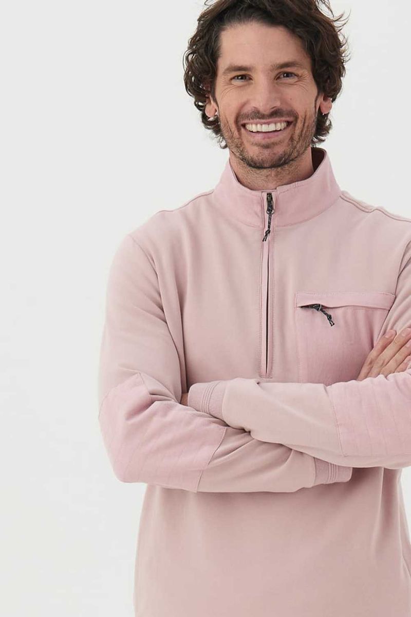 Summit Pevensey Bamboo Zip-Neck Sweat - Medium