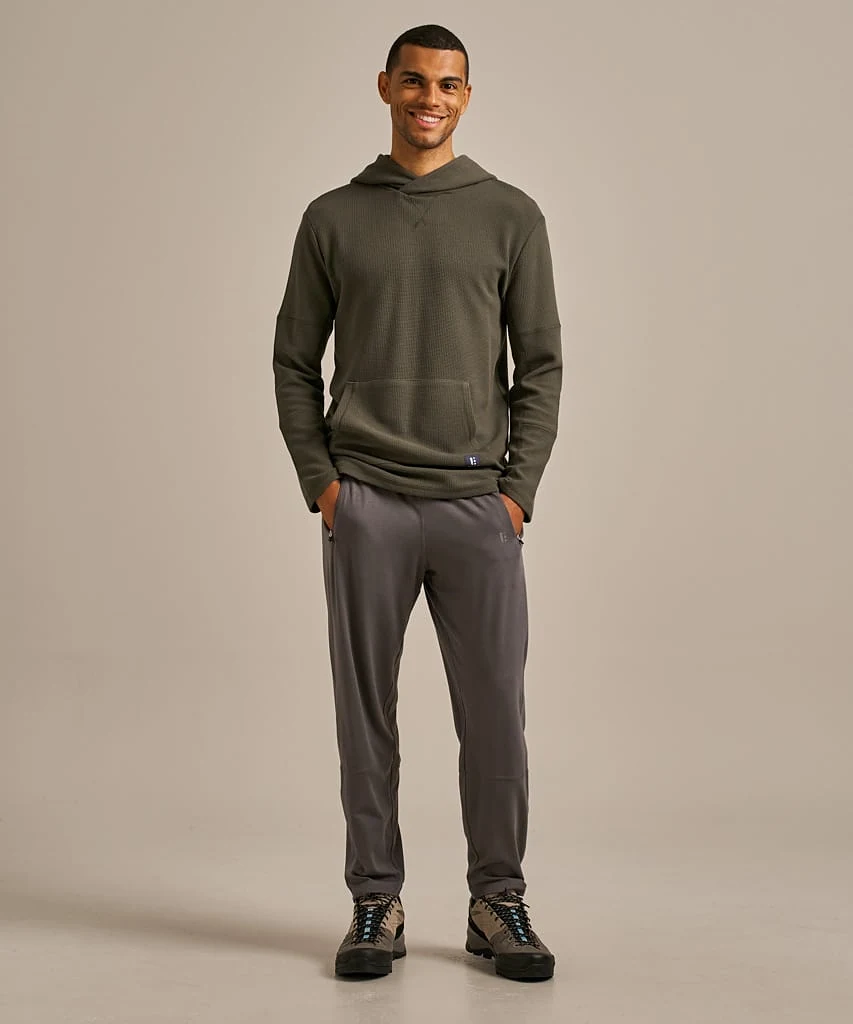 Men's Yoga Waffle Hoody - Small