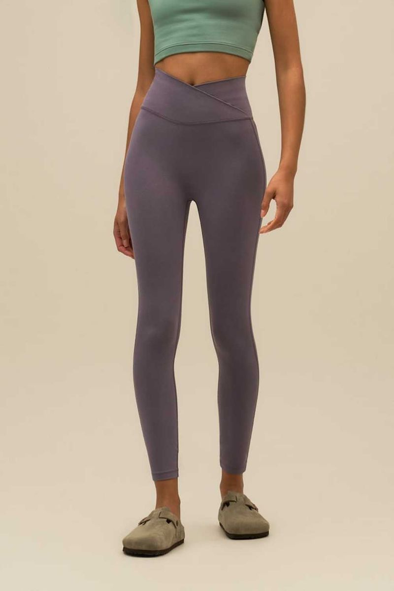 Enduro High Waisted Crossover 7/8 Leggings - 14