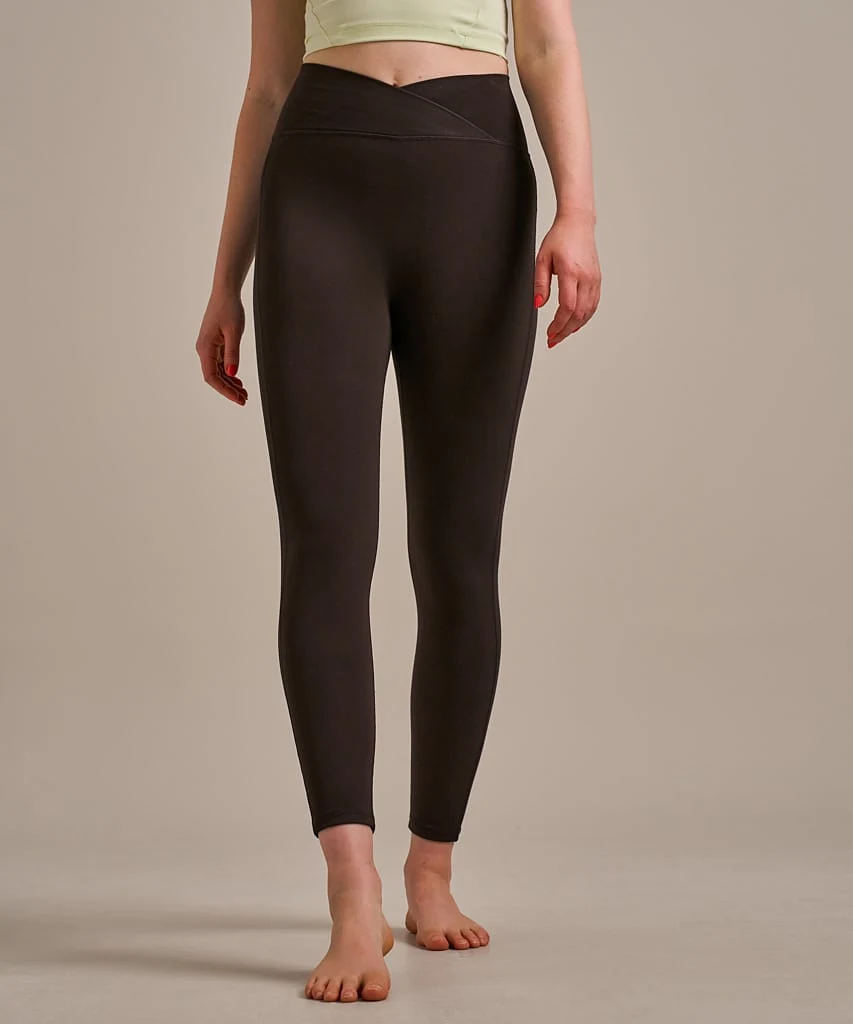 Mallea High Waisted Crossover 7/8 leggings - 14
