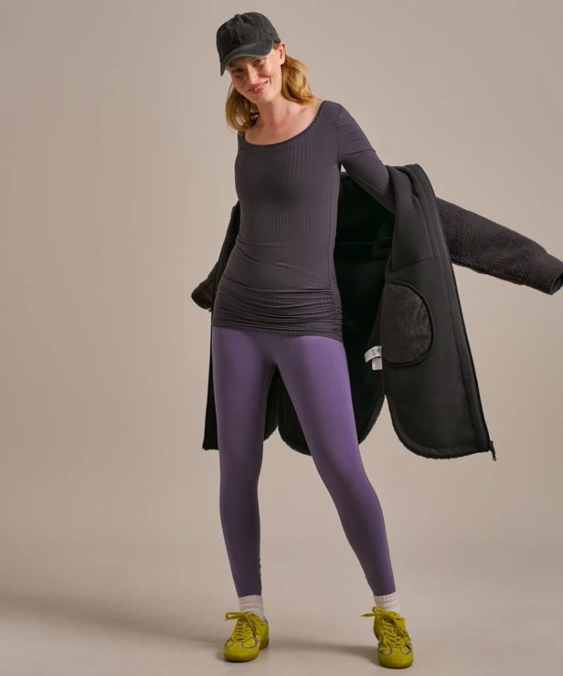 Horizon Rib Long Sleeve Top - 12