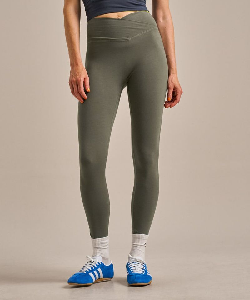 Enduro High Waisted Crossover Leggings - Large, Full