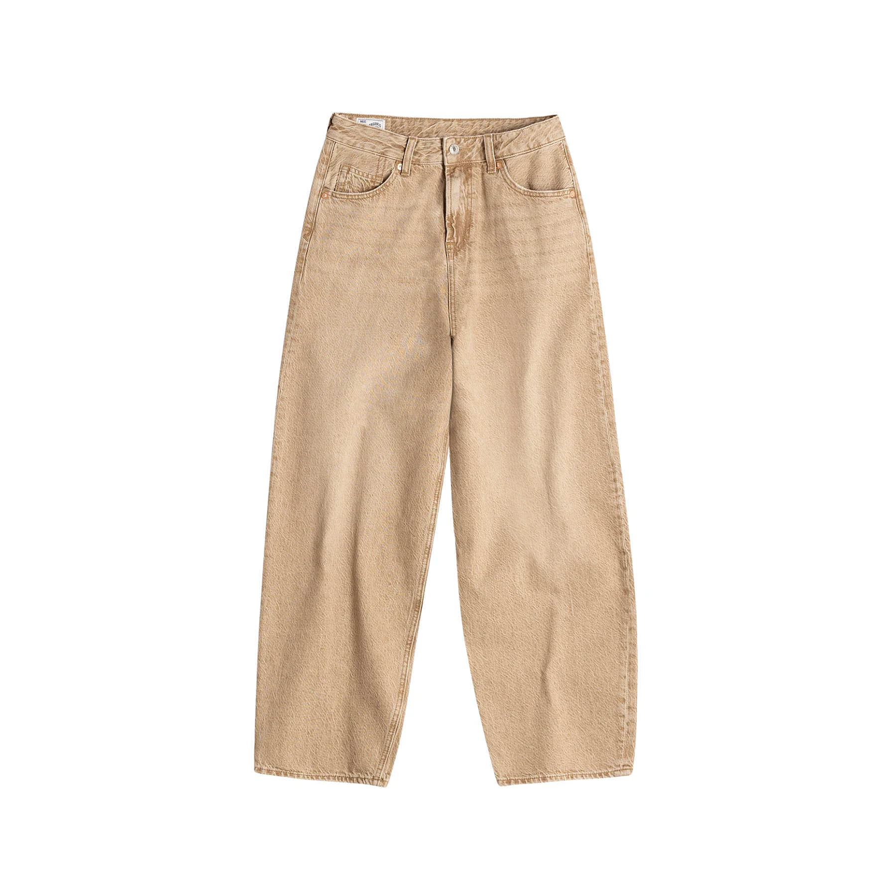 Kings Of Indigo • Leila Cropped Jeans • Dark Beige