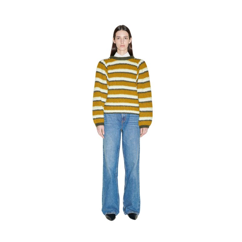 Jakke • Maragret Jumper • Green Stripe