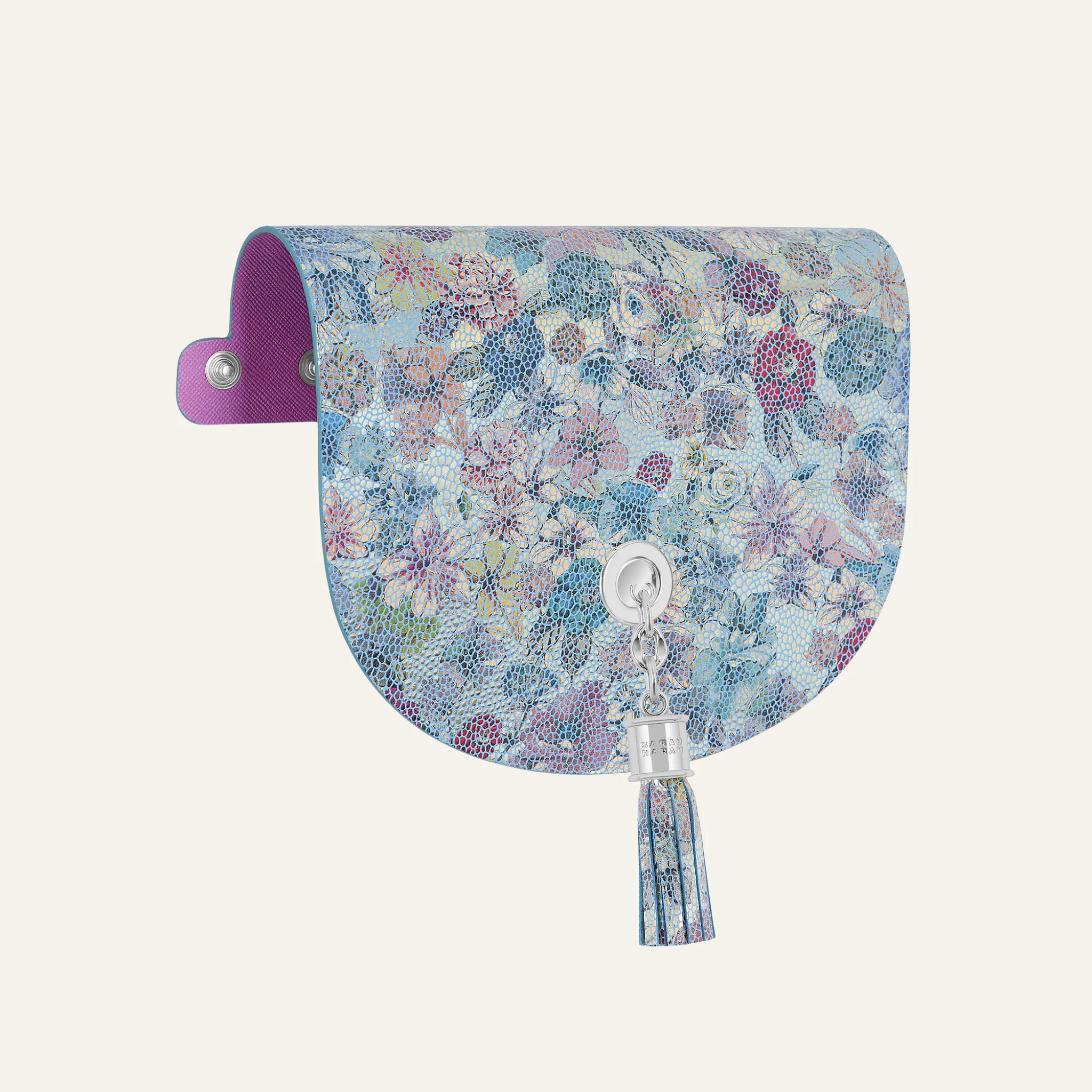 Petal Mosaic Universal Flap Set Silver Hardware