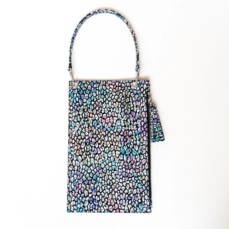 Clover Wristlet - Silver / Party Animal