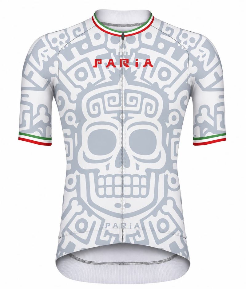 PARIA Mexico 26 White Cycling Jersey | World Cup Inspired
