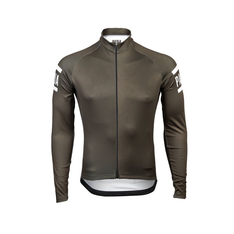 Khaki ls Winter Jersey | hoban - L