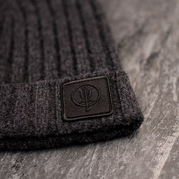 RECCE BEANIE RAVEN GREY