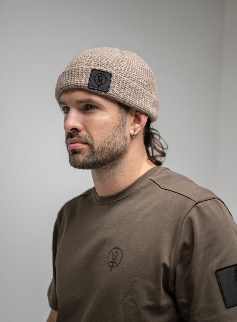 WAFFLE KNIT BEANIE