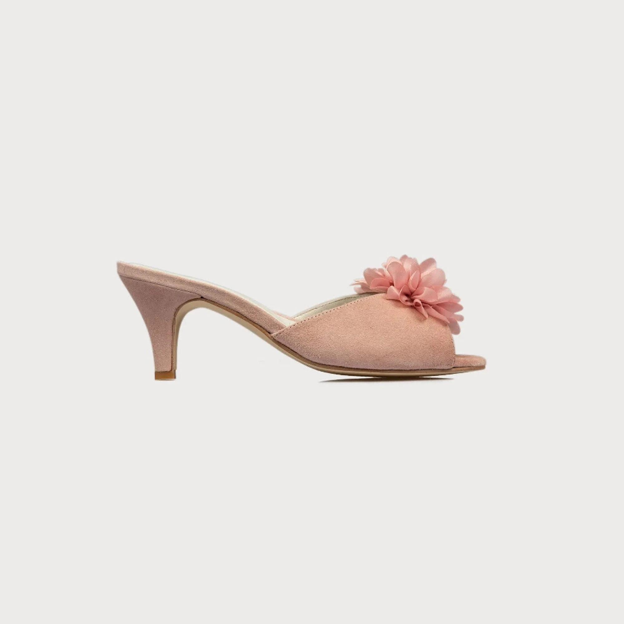 Eliza - Blush Pink Suede