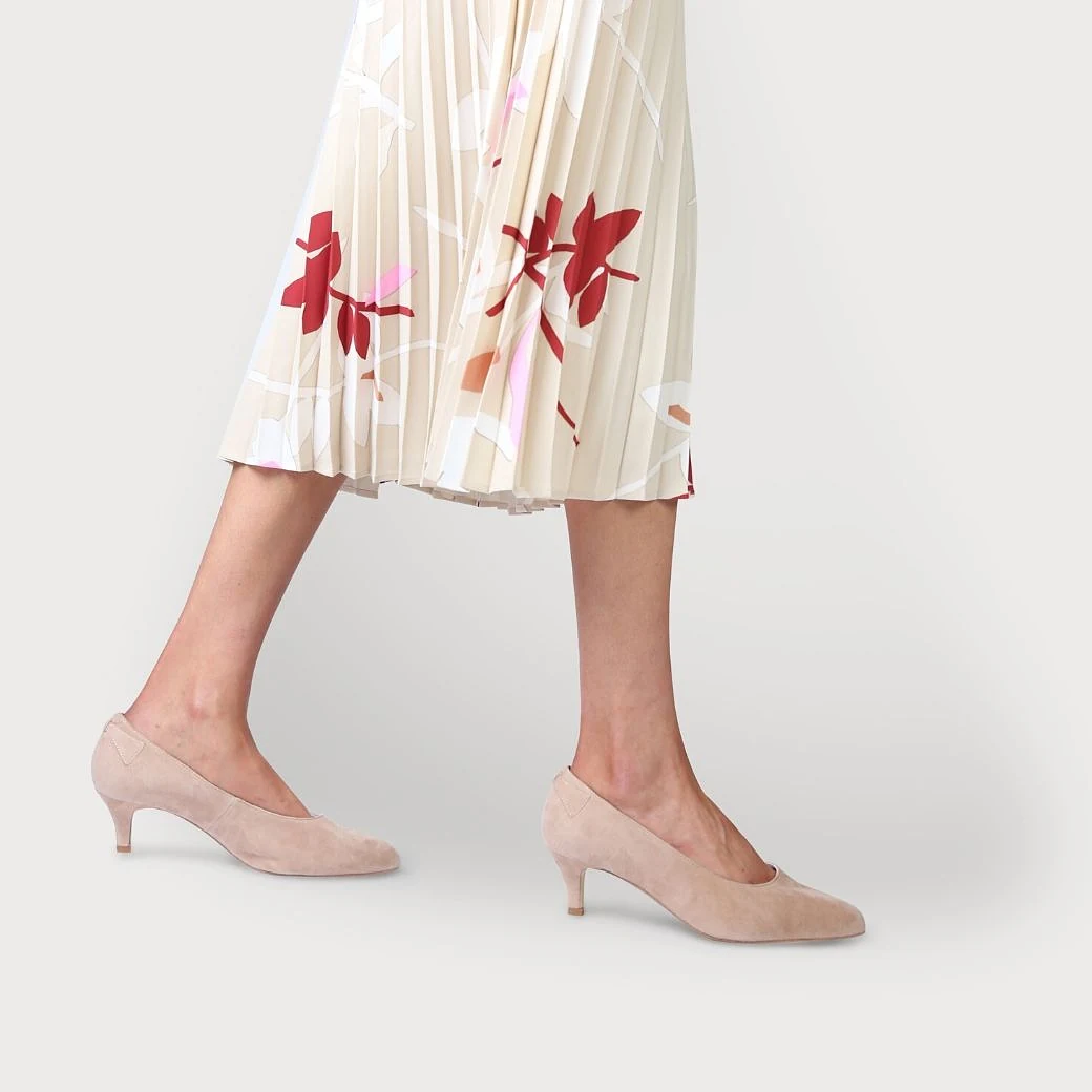 Ava - Blush Suede