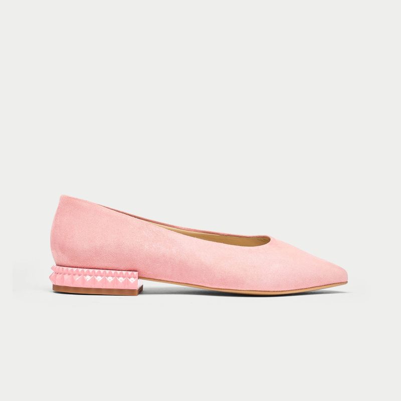 Pippa - Pink Suede