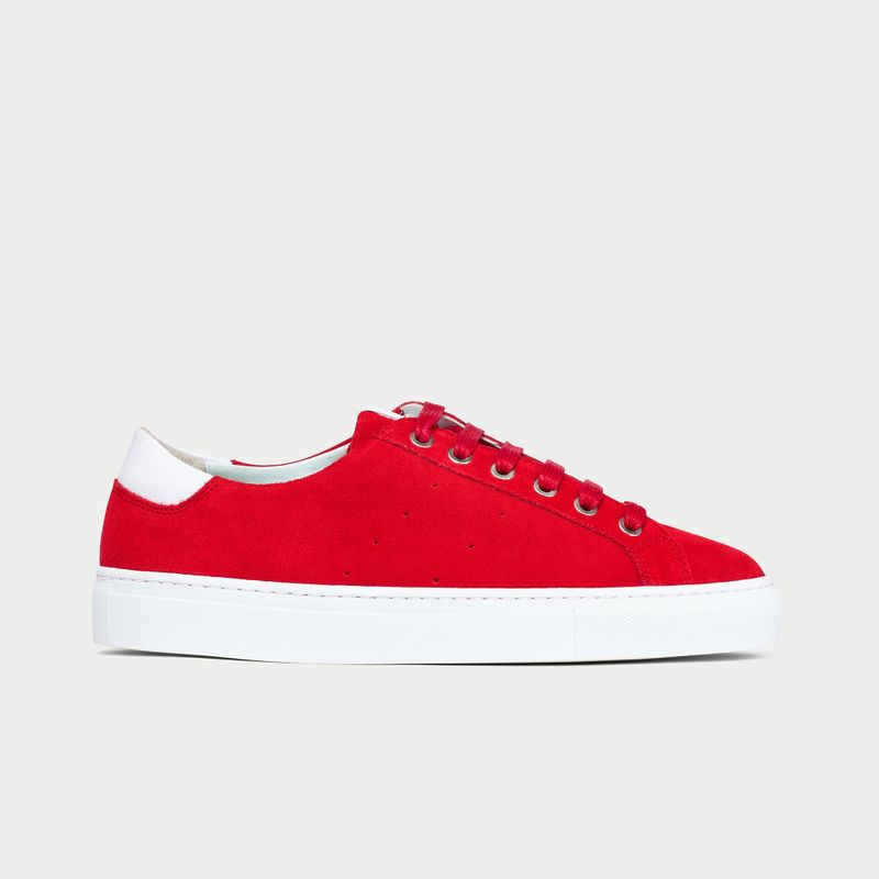 Star - Scarlet Red Suede