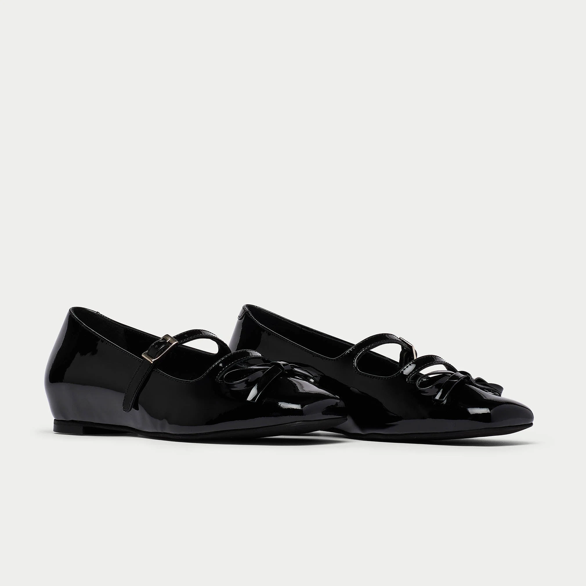 Alexa - Black Patent Leather