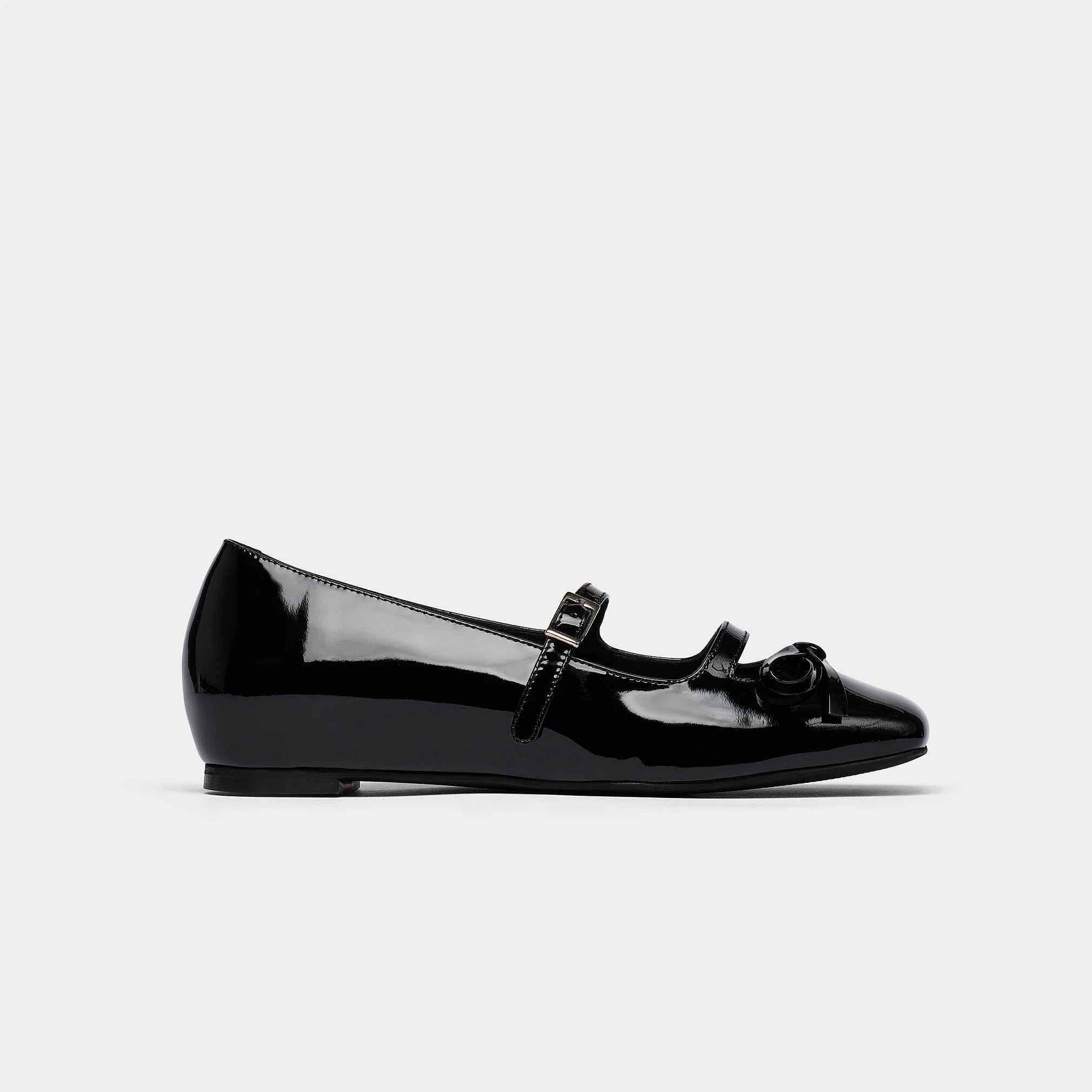 Alexa - Black Patent Leather