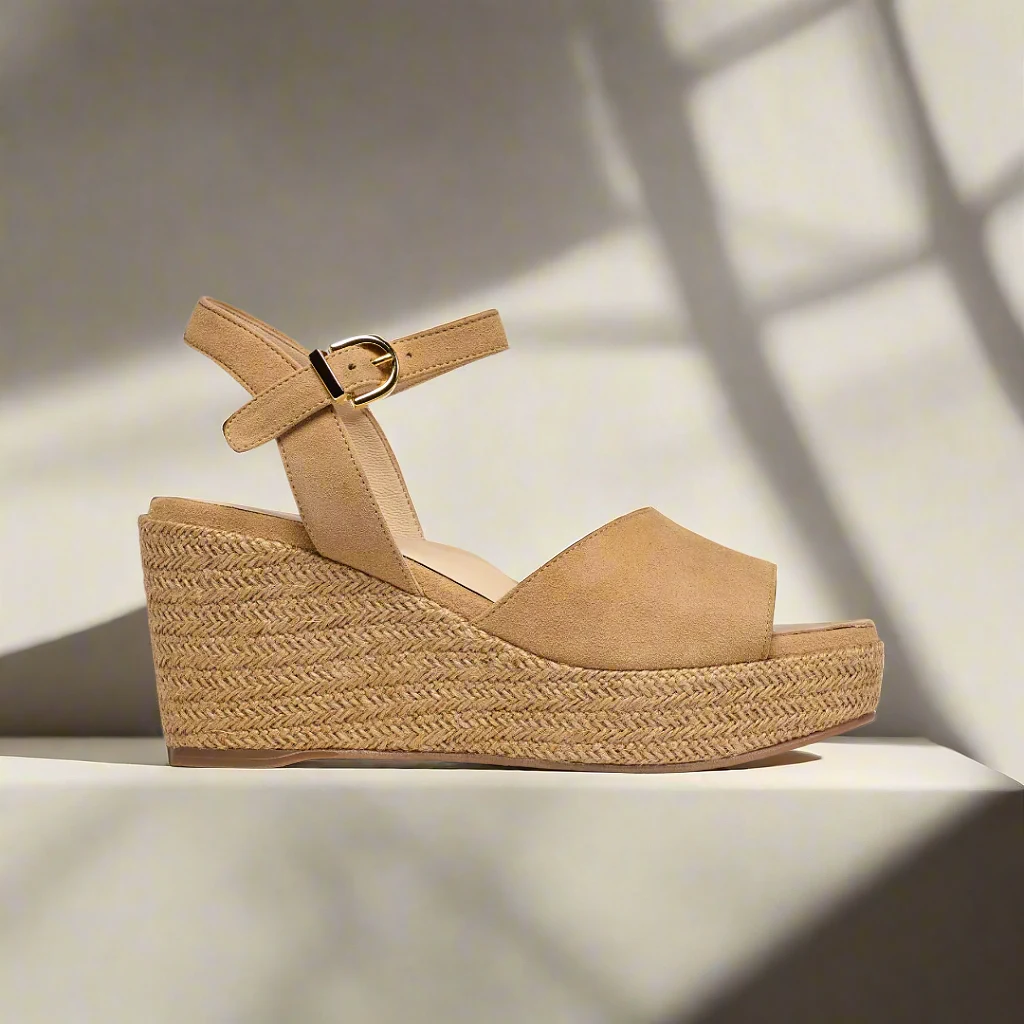 Rosa - Latte Suede - UK 7 / EU 40