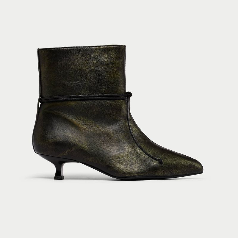 Maisie - Brushed Black Leather Boots - UK 5 / EU 38
