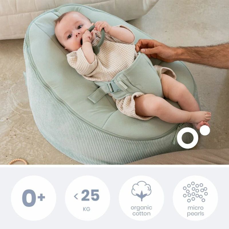 Doomoo Seat'N Grow 2 in 1 Bouncer - Green - Green