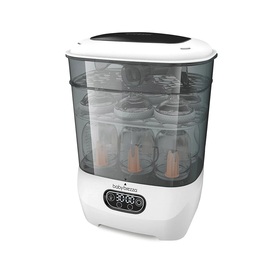 Baby Brezza Steriliser Dryer Advanced - Black & White