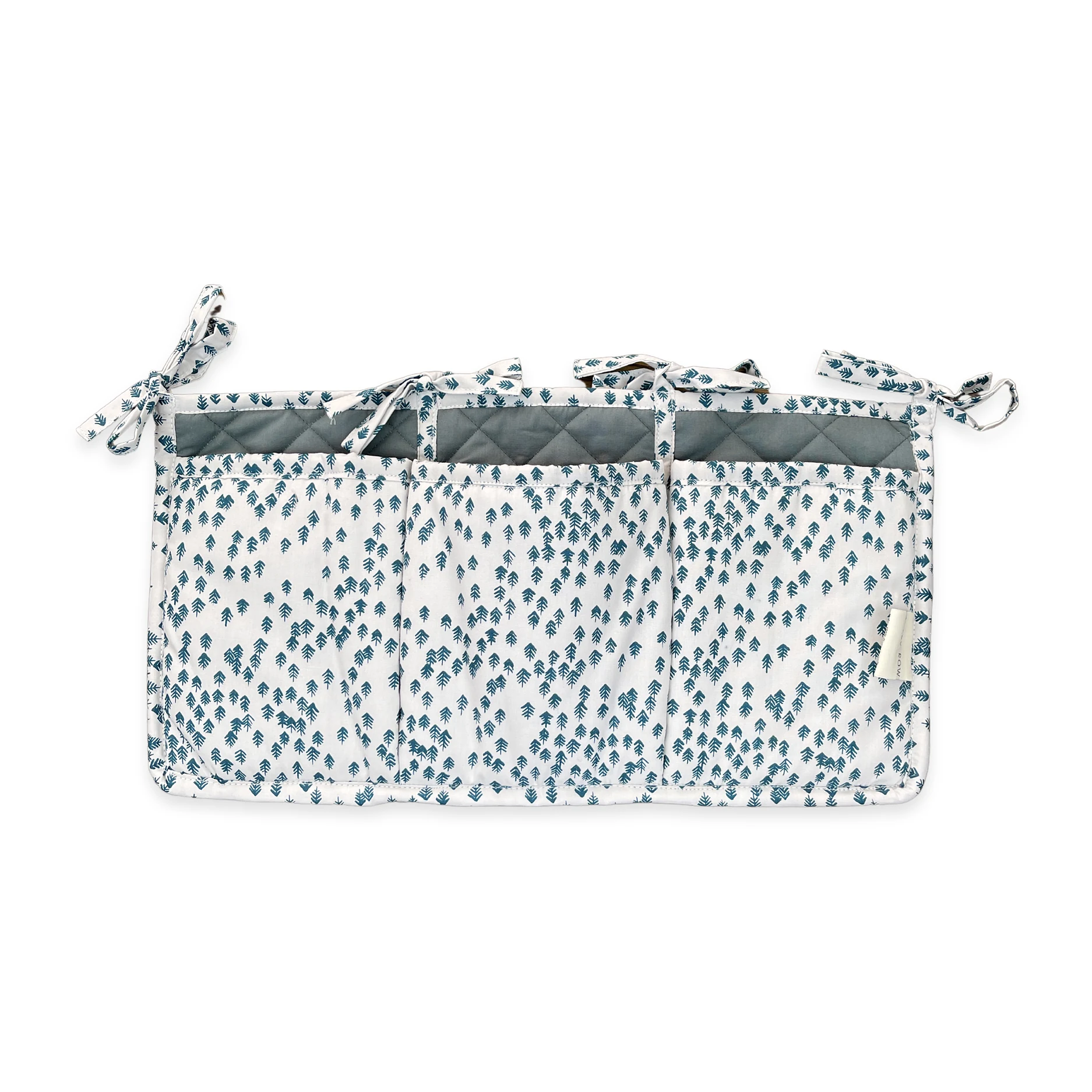 Cot Organiser Pockets - Nordic Forest