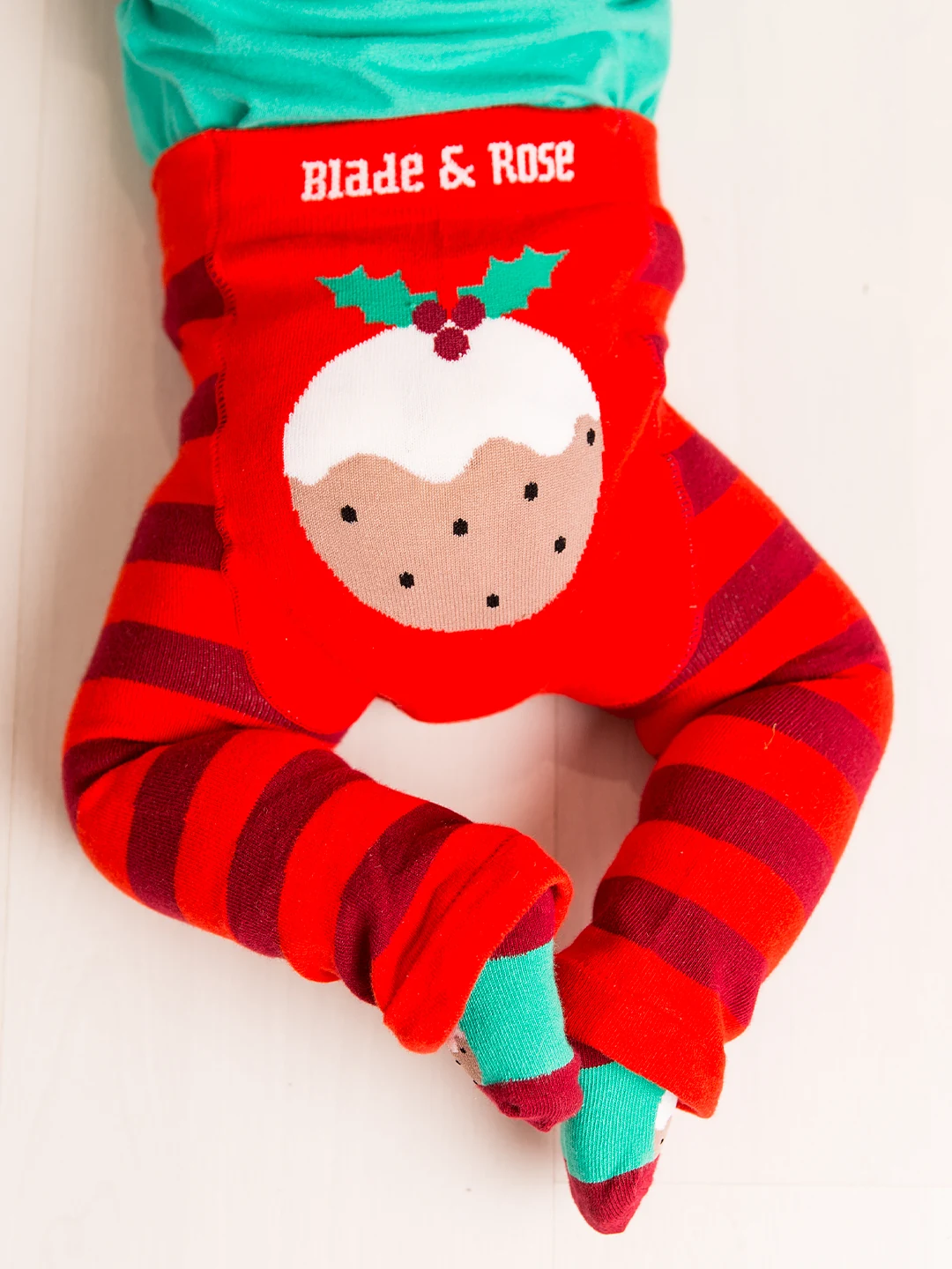 Christmas Pudding Leggings