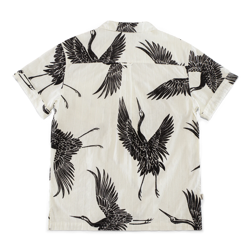 Flight Print Shirt Off White