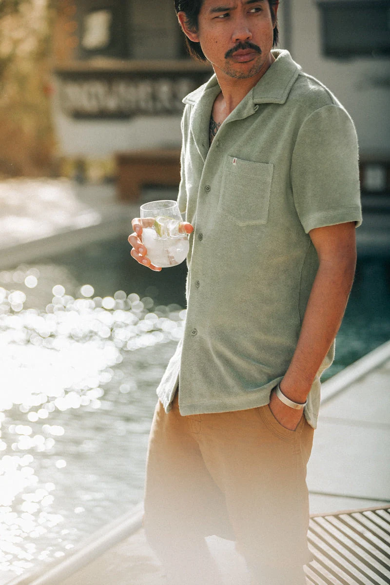 Maywood Shirt Seagrass Green - L