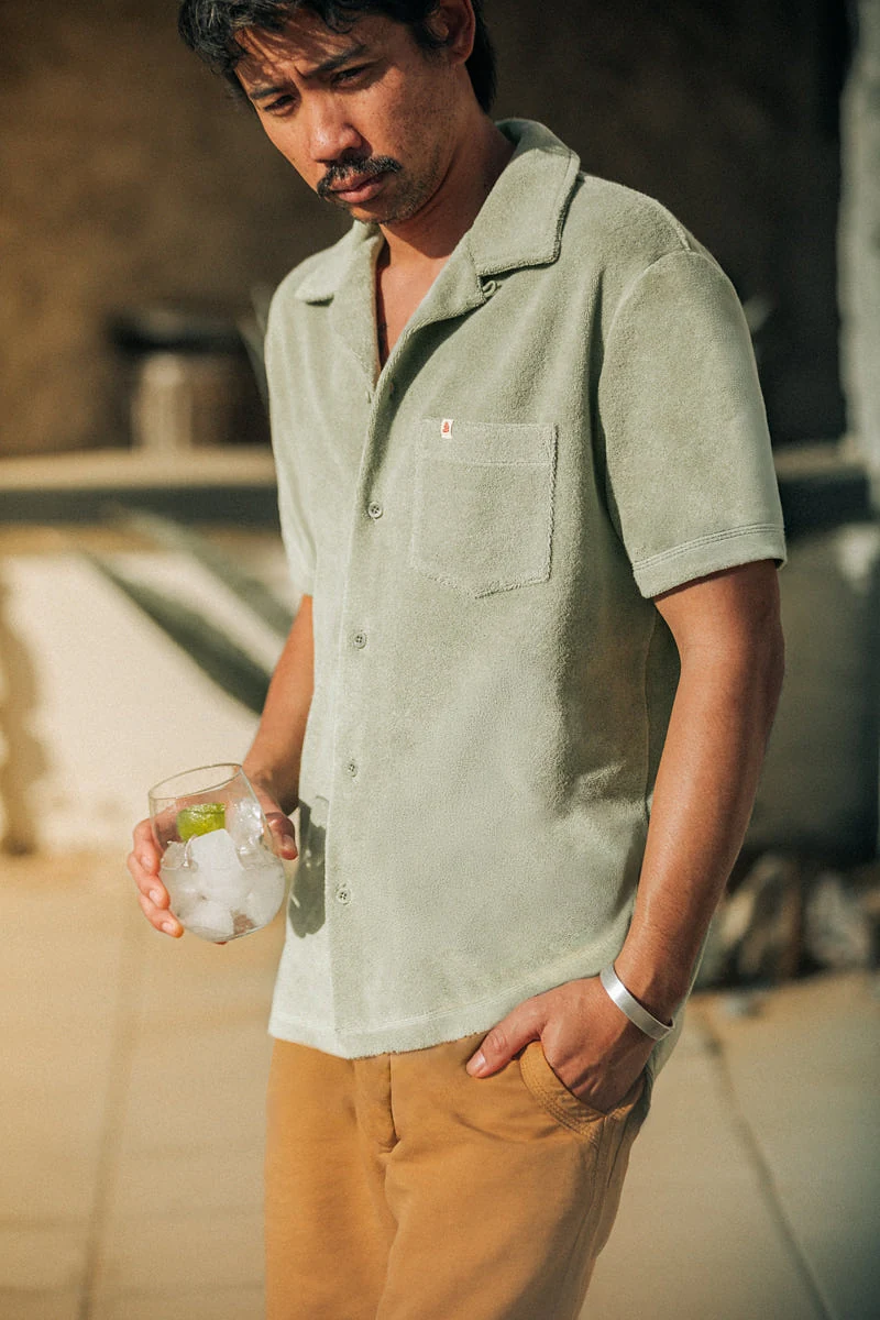 Maywood Shirt Seagrass Green - L