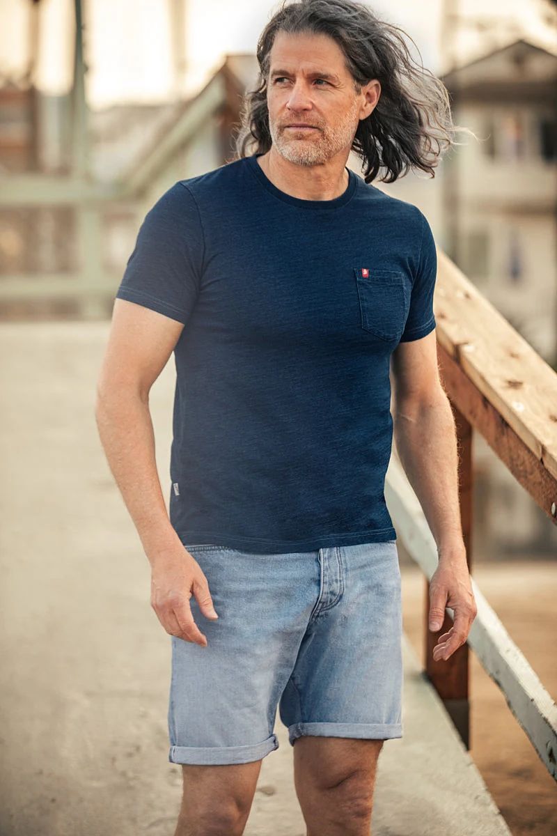 Huron Indigo T-Shirt - S