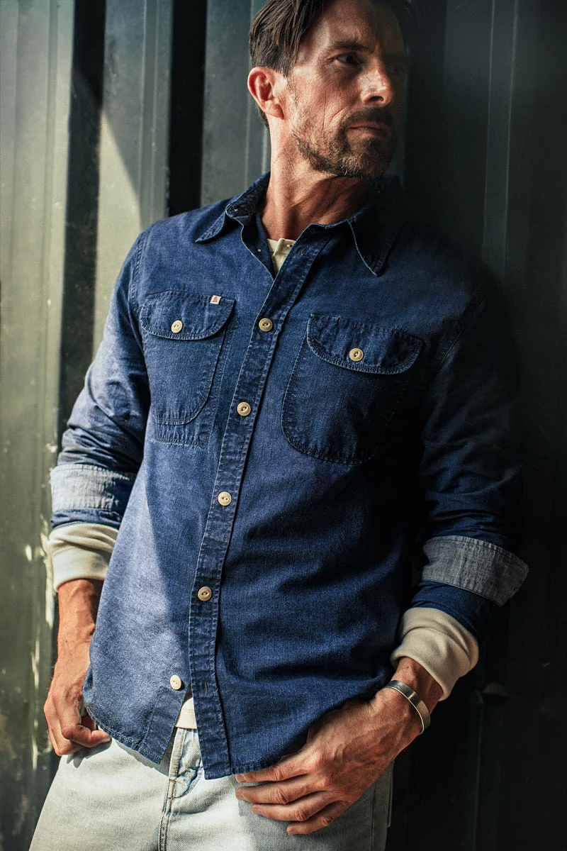Handley Shirt Indigo - L