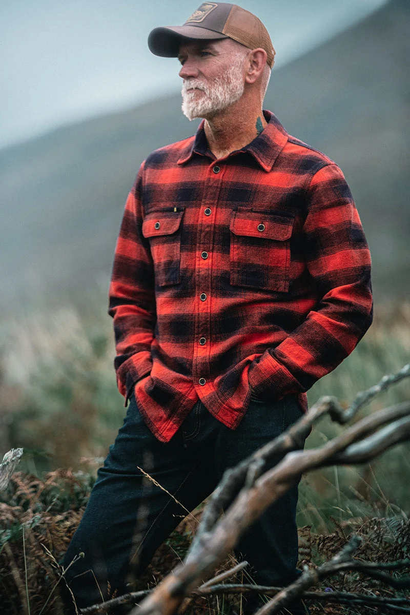 Carder Shirt Red/Black - XL