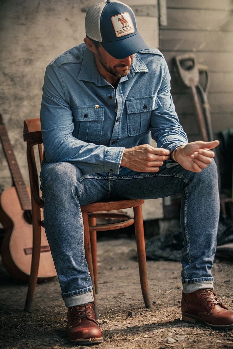 Gabriel Shirt Blue - S