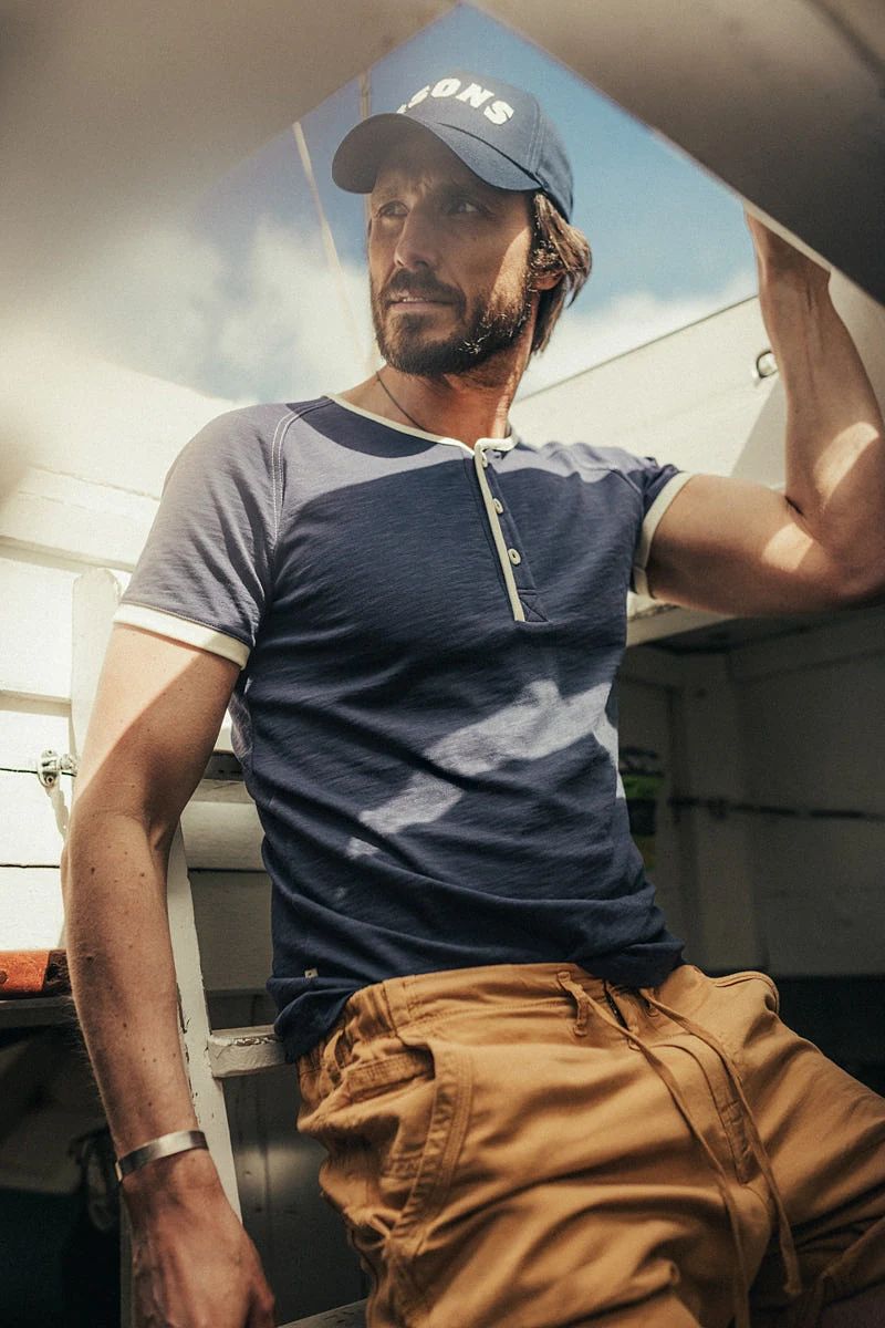 Westsand Henley Navy - XL